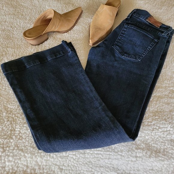 NWOT Lucky Brand by Gene Montesano Sundown Wide Leg 8 - Picture 15 of 15